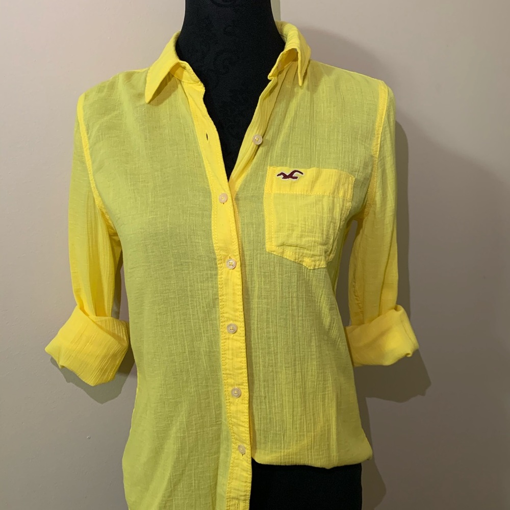 Hollister button down shirt